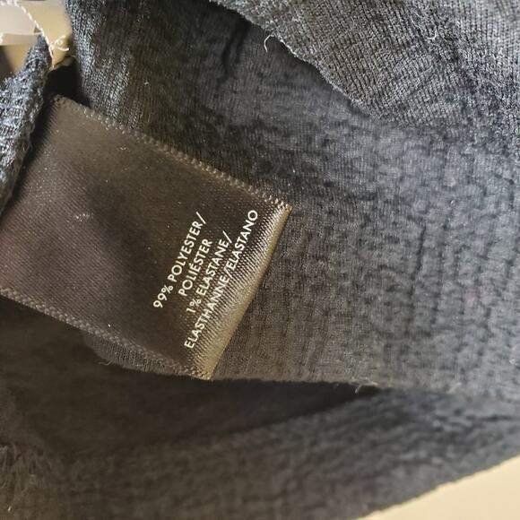 Ann Taylor Petite Flare Sleeve Knit Top In Black Size SP - Picture 9 of 10